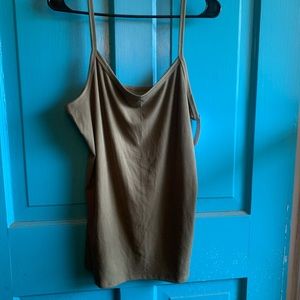 NWT Khaki green NOBO tank top 3x
